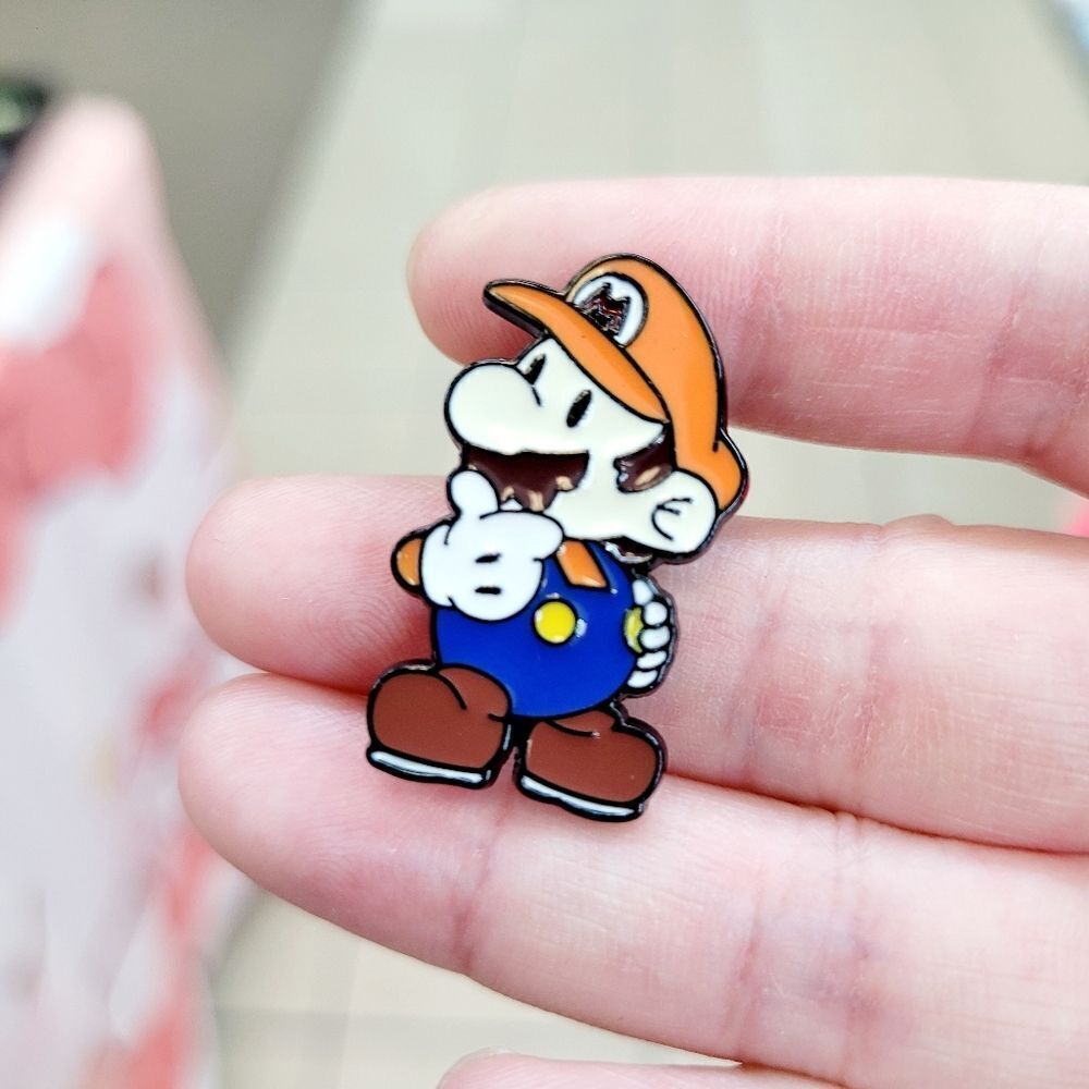 2/$20 Brand New Nintendo Super Mario Pin Brooch #1